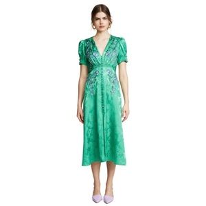 Saloni Lea dress - US 2 / UK 6